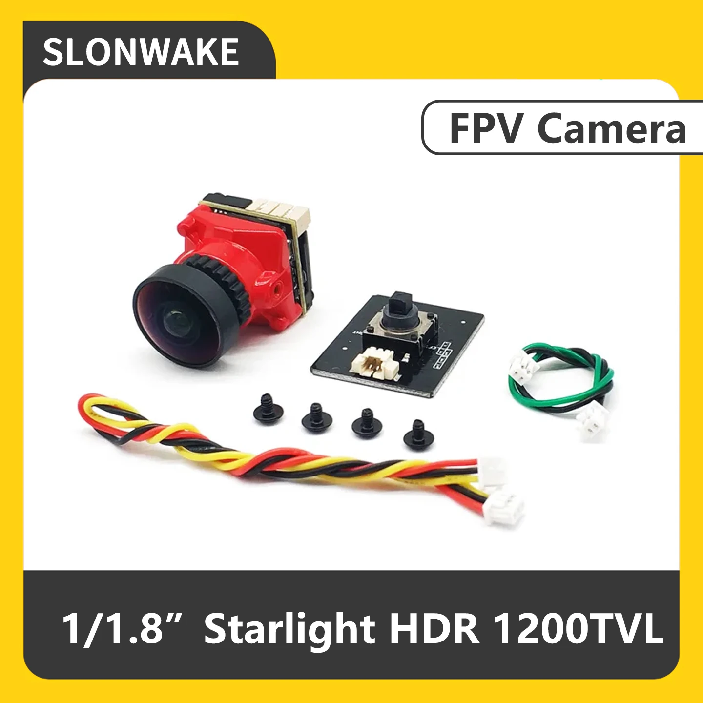 Tuta FPV 5.8G con ricevitore OTG UVC 48CH con trasmettitore 5.8G 48CH 600mW Starlight HDR OSD 1200TVL fotocamera fpv per RC