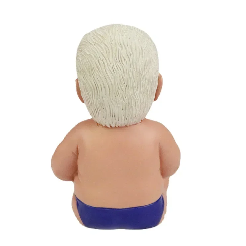 بايدن العملاق الطفل تمثال راتنج لطيف جو بايدن زخرفة الرئيس الأمريكي عمل الشكل المنزل مكتب غرفة ديكور نموذج المرآب مصغرة