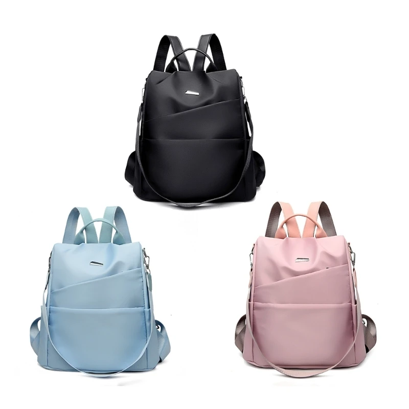 Korean Backpack Double Strap Shoulder Bag Bookbags for Girl Anti-theft Versatile Rucksack Large Capacity Schoolbag