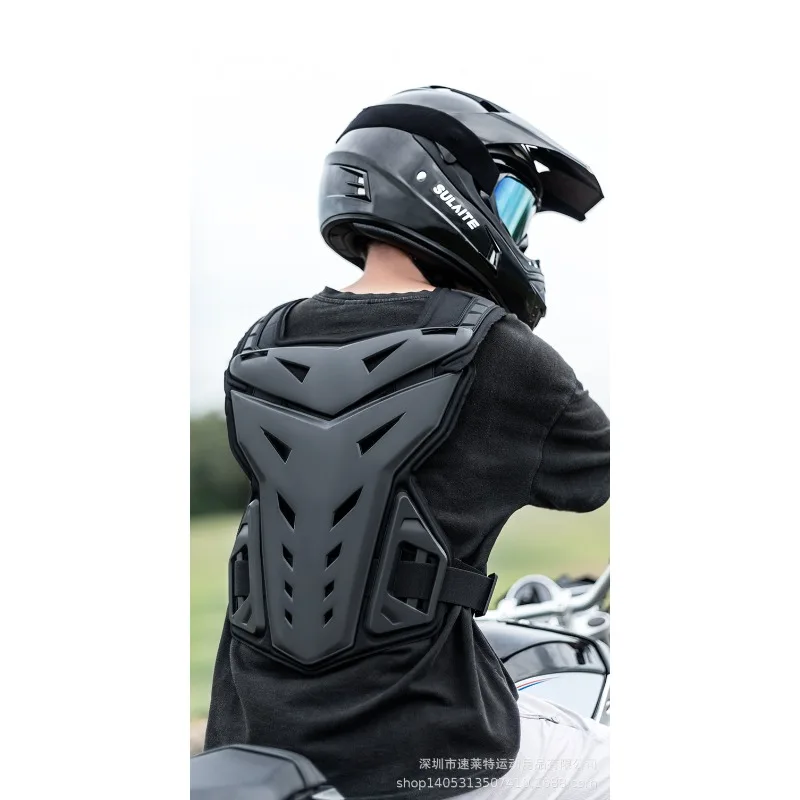 Motocross Moto Vest Back Chest Protector Motocross Body Armor Jacket Motorcycle Off-Road Dirt Bike Protective Gear 2025New view 6