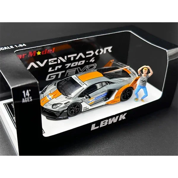 Star Model 1:64 LBWK Aventador GT EVO Lp700  Gift SM Diecast Diorama Car Model Collection Miniature Toy