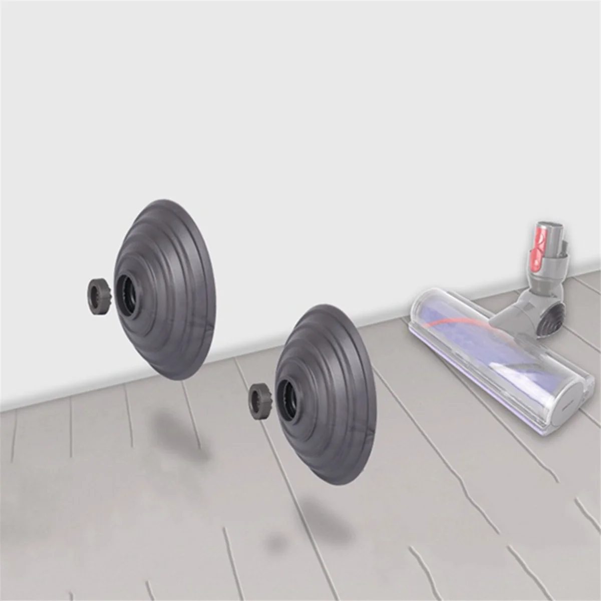 N95RV-Ball Wheel for Dyson High Torque Cleaner Head, Suitable for Dyson V6 V7 V8 V10 V11 V15 Cordless Vacuum Cleaner