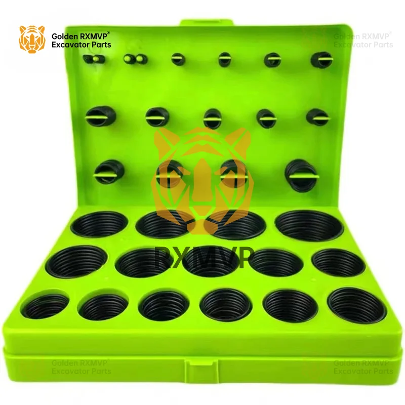 For XMVP Rubber O-ring Kit Set Repair Box Excavator