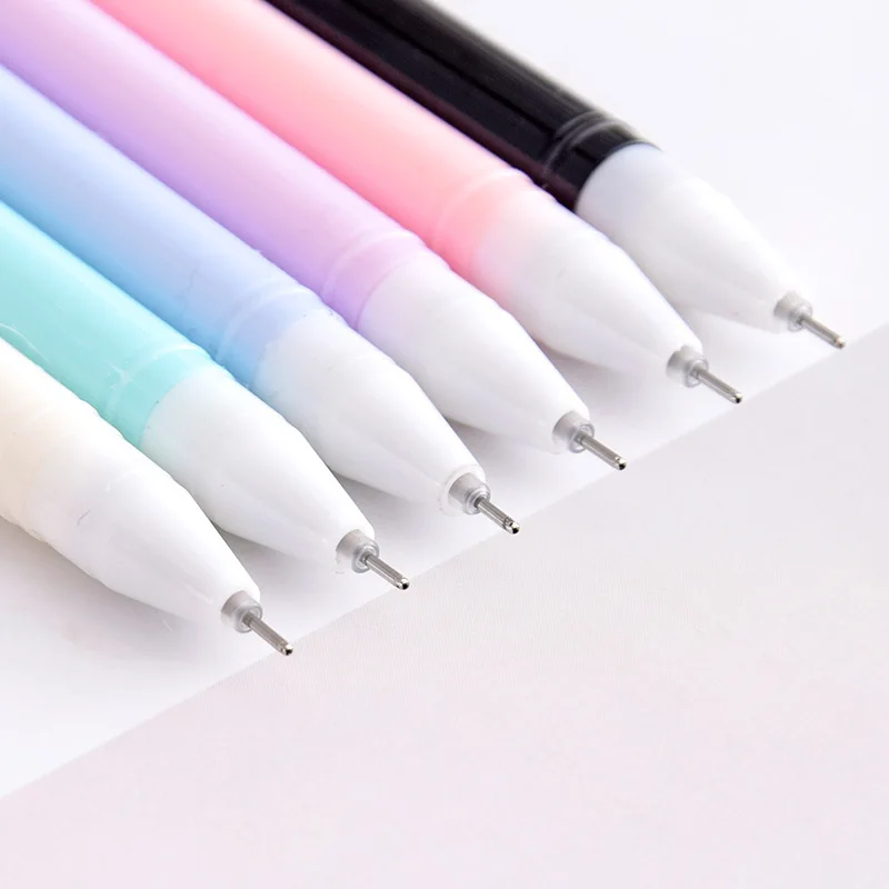 6 Pack Plastic Cute Kitten Gel Pens for Boys Girls Party Favors Pinata Stuffers School Supplies Gift Bags Carnival Prizes
