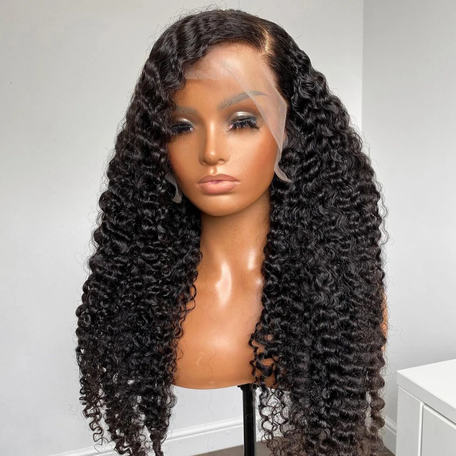 Curly HD Lace Wig 13x6 Human Hair Deep Wave Frontal Wig 13x4 Transparent Water Wave Lace Front Wig Brazilian Hair Wigs On Sale