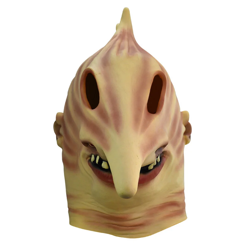 영화 곤충 액체 바바라 아담 마스크 코스프레 라텍스 변장 헤드기어 남녀공용, 성인 할로윈 파티 역할 놀이 소품