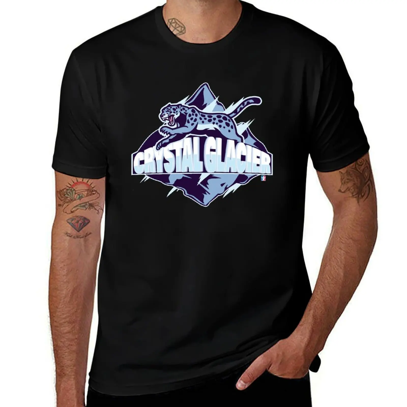 Avalar League - Crystal Glacier T-Shirt Anti-Fade Casual Tee Shirt