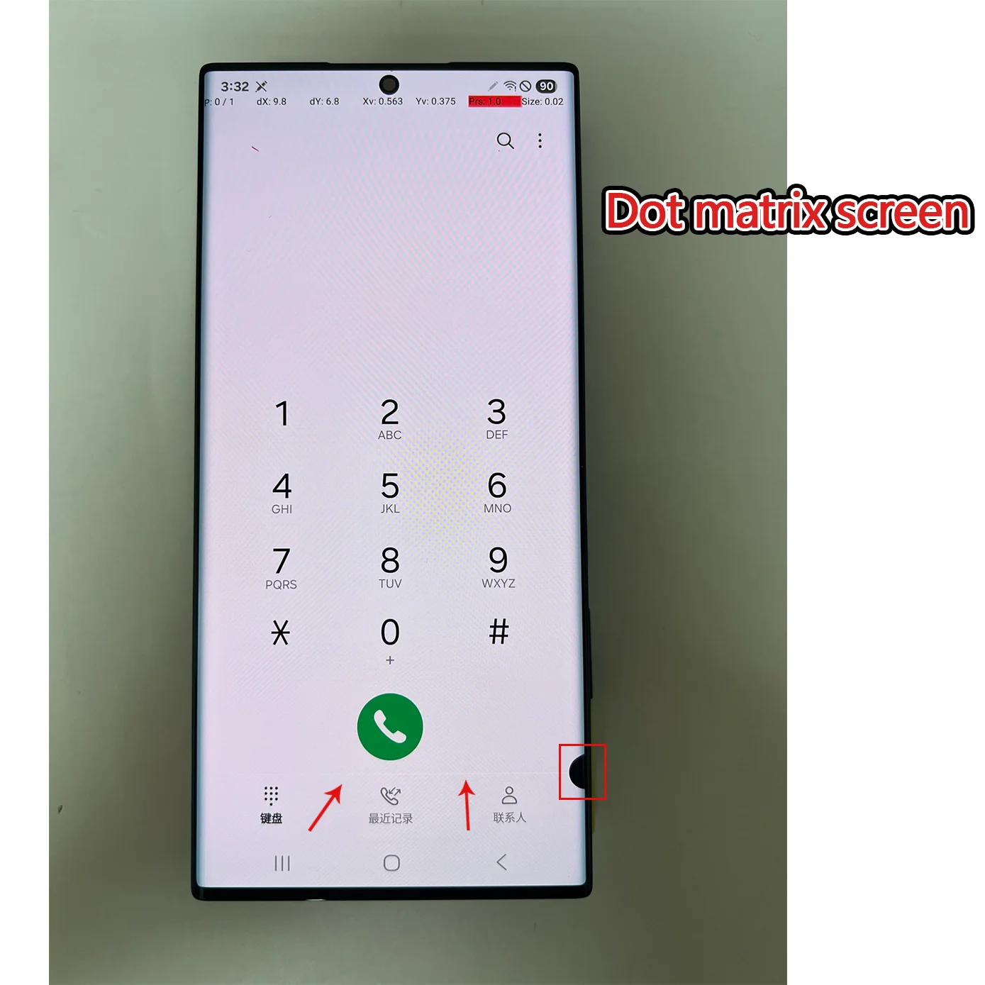 Schaduwvlekken met defecten voor S23u S918E S918B Display Touchscreen Digitizer AMOLED Kwaliteit voor Samsung S23 Ultra LCD Vervanging