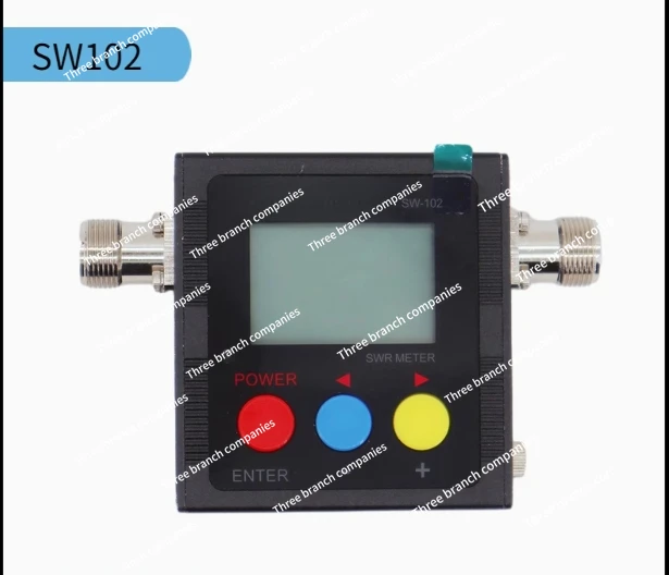 Upgraded Standing Wave Meter Power Meter SW-102 125-525Mhz VHF/UHF Antenna Power Connector Not suitable for DMR systems