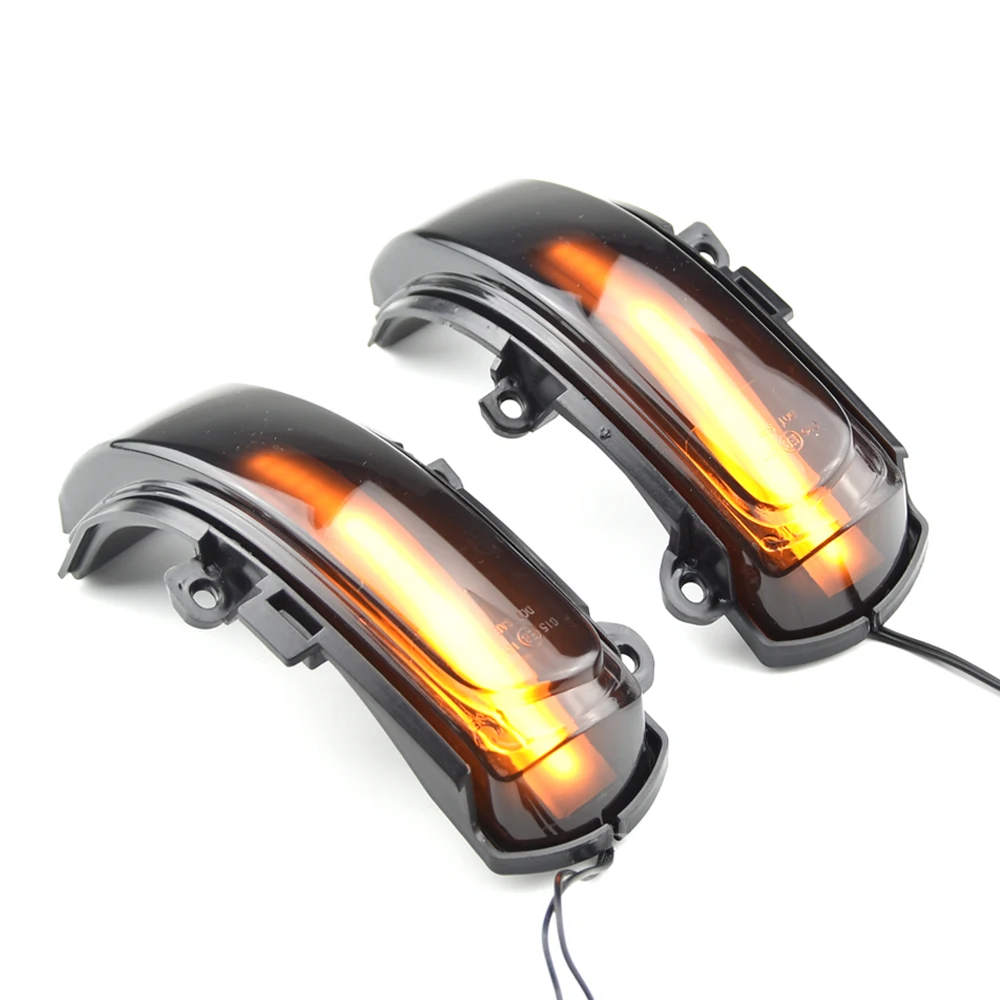 2pcs For Toyota COROLLA ZELAS REIZ AURIS Scion Car LED Dynamic Turn Signal Indicator Sequential Side Mirror Light Lamp