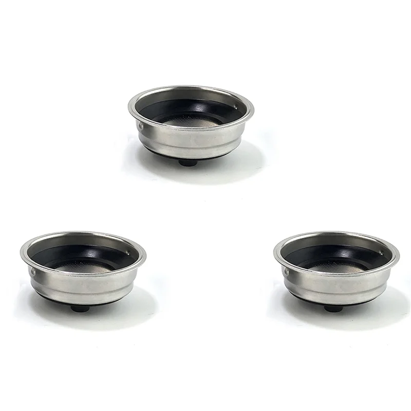 B46B-3X Friendly Detachable Stainless Steel Coffee Filter Basket Strainer Coffee Machine For Home Office(Single Cup)