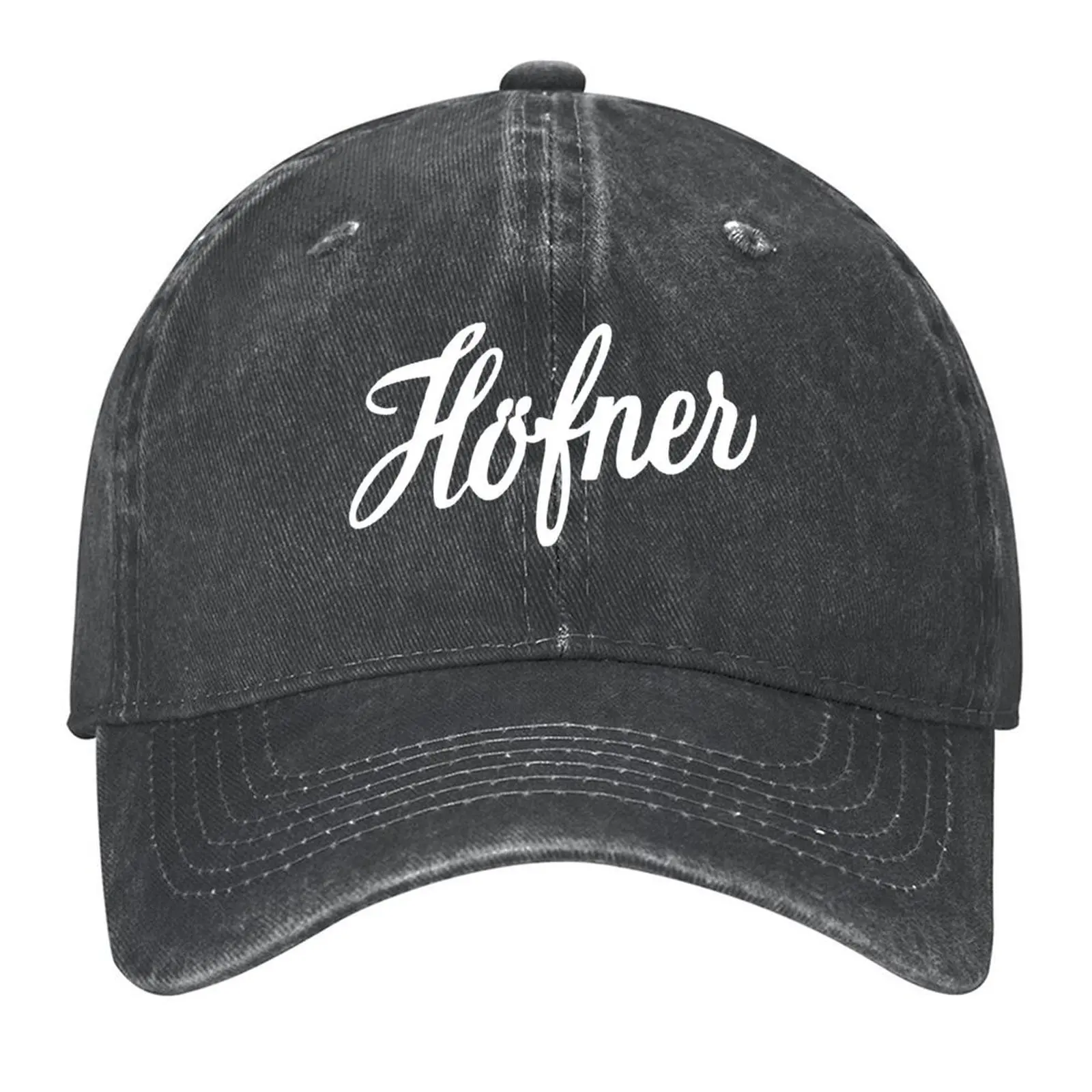 

Hofner Logo Merchandise Baseball Cap Luxury Cap Visor Kids Hat fishing hat Hats Woman Men's