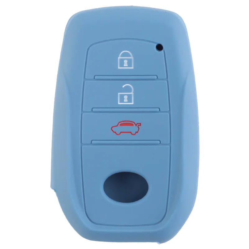 

Suitable for Toyota Highlander, RAV4, Rongfang silicone key cover, Corolla soft rubber key bag, Ruizhi remote control cover
