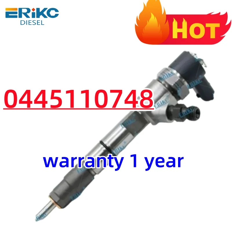 

ERIKC 0445110748 Diesel Common Rail Fuel Injector 0445 110 748 0 445 110 748 for Isuzu D-MAX