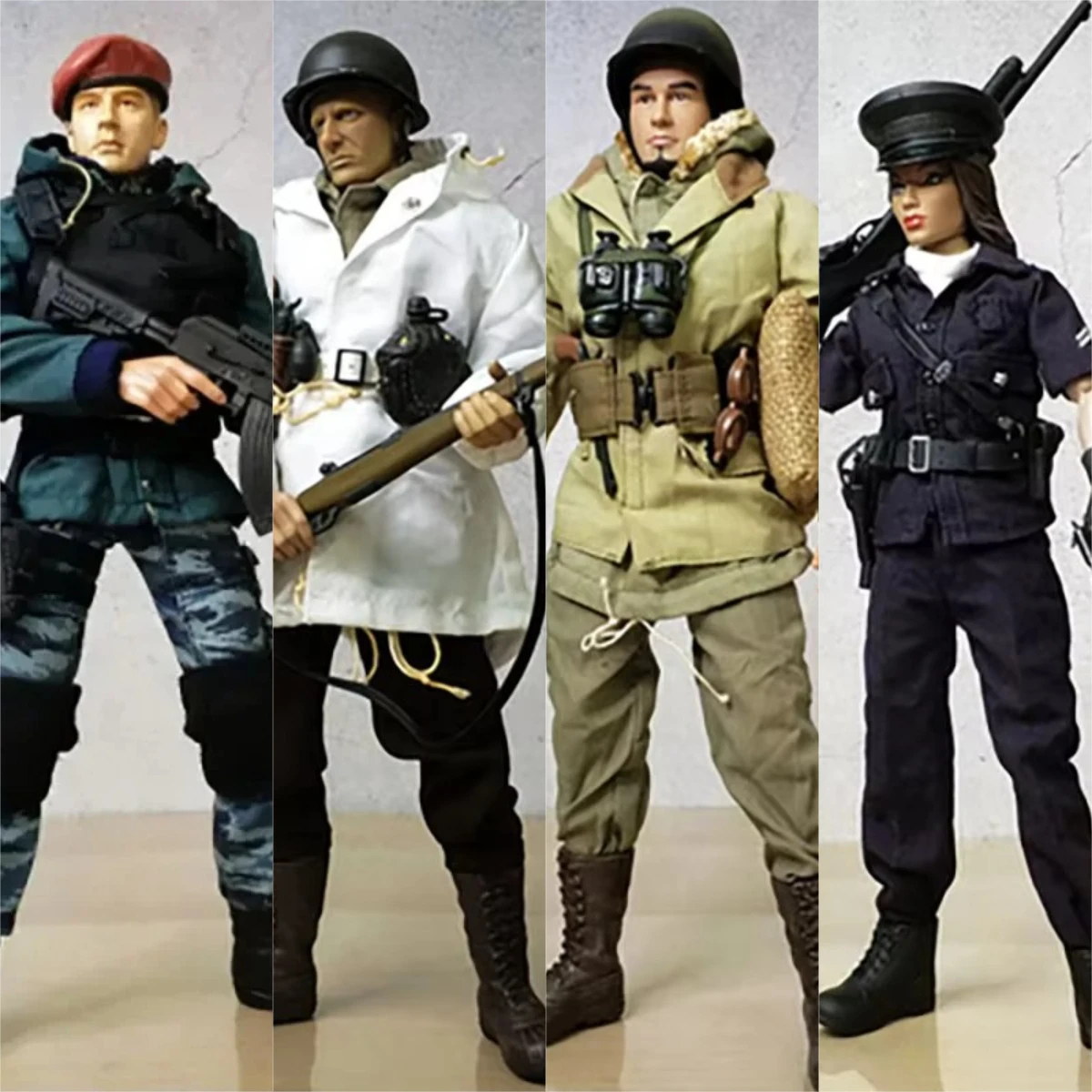 

Collection 1/6 Scale Russia Special Operations Force Model for 12in Male Soldier Action Figures Scene Accessory Collections Gift