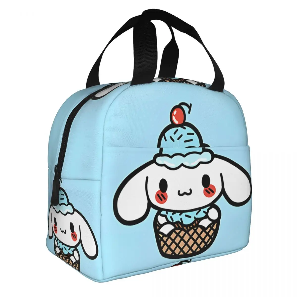 All Season Storage Bag Cinnamoroll Ice Cream Plush Leakproof Insulated Sanrio For Work Bento Box For Women Men Adults