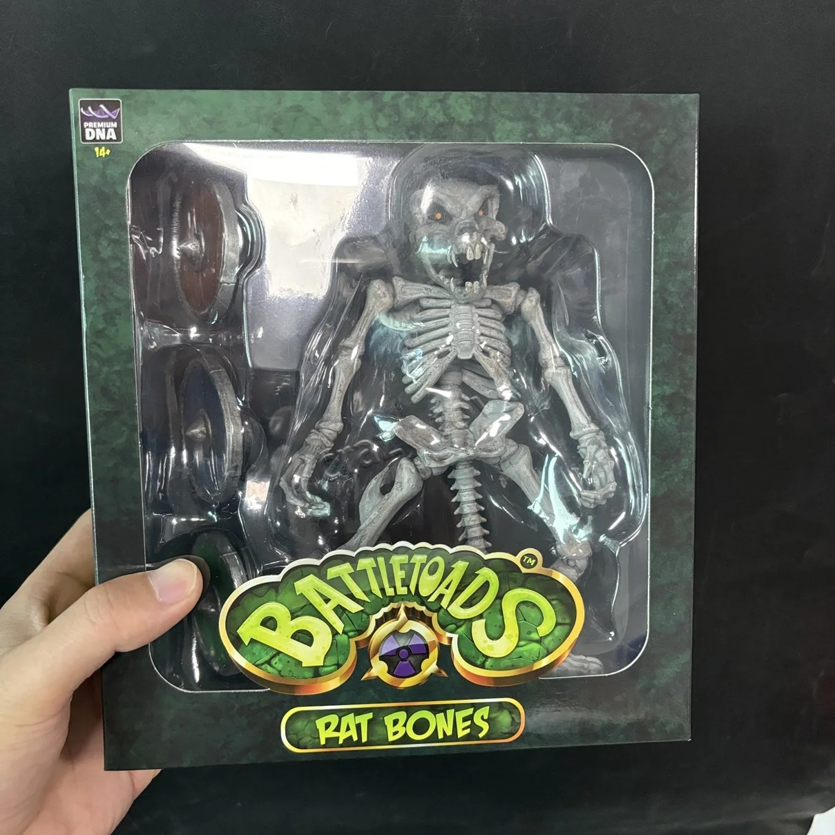 

Megalopolis Premium Dna Battletoads Wave 1 Rat Bones Porka Pig Action Figure Collectible Toy Gift