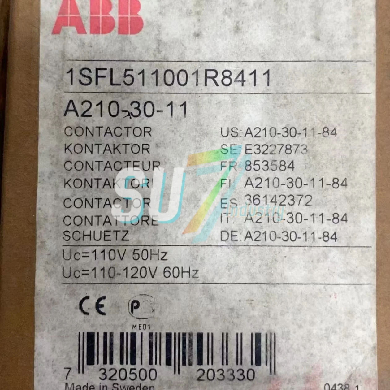 A210-30-11 110V Kontaktor Baru Di Gudang