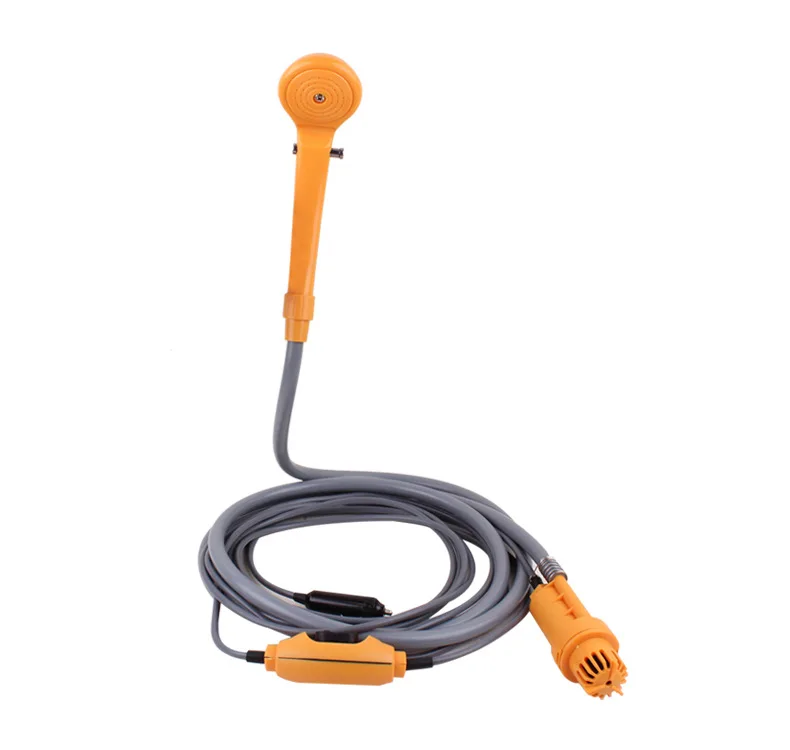 

Simple Portable 12V 24V Electric Shower Set for Bathing Tents Camp Hot Camping Shower
