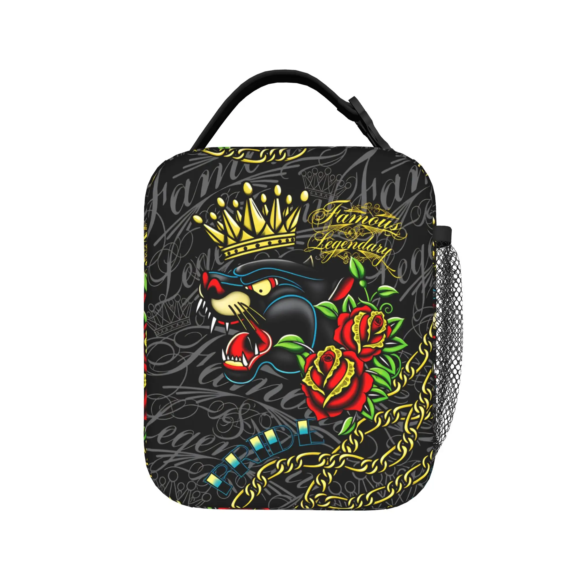 Bolsa de almuerzo E-Ed H-Hardy a la moda, bonita lonchera portátil de viaje, bolsos térmicos para mujer, bolsa refrigeradora de diseño impermeable