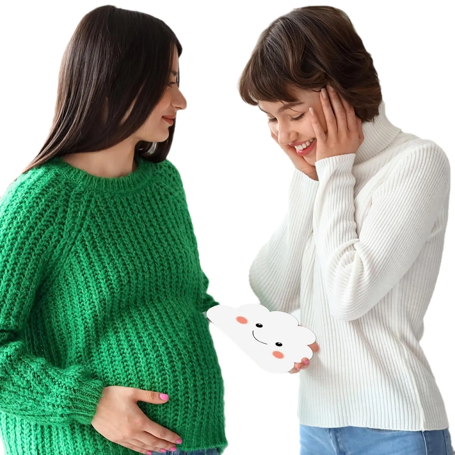 20 ورقة الجنس تكشف موضوع بطاقة التصويت قوس قزح سحابة التنبؤات المشورة بطاقة الألعاب لاستحمام الطفل حفلة عيد ميلاد الديكور #5