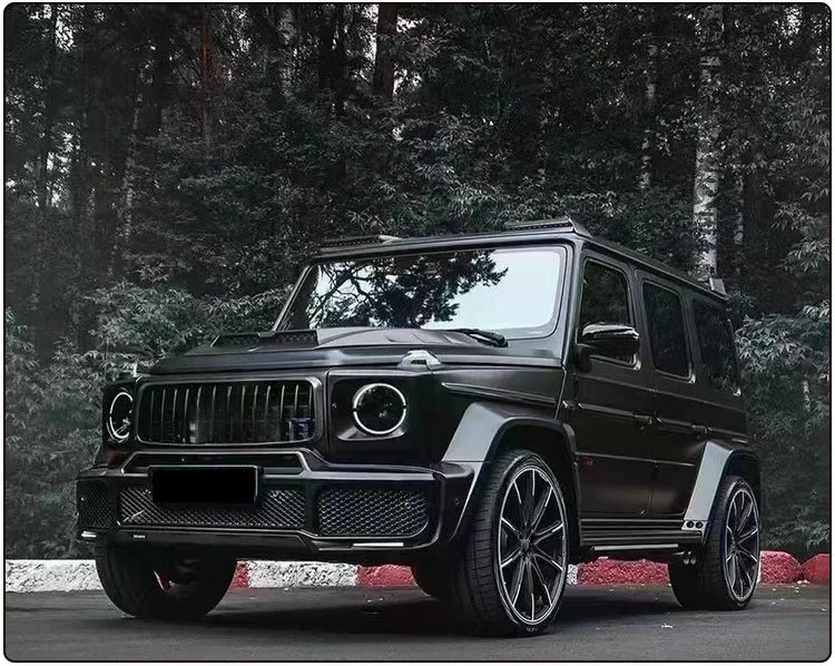 Perfect Fitment Real Dry Carbon Fiber Car Hood Suitable For Mercedes Benz G-Class W463 Carbon Fiber BS Engine Hood Car Cover