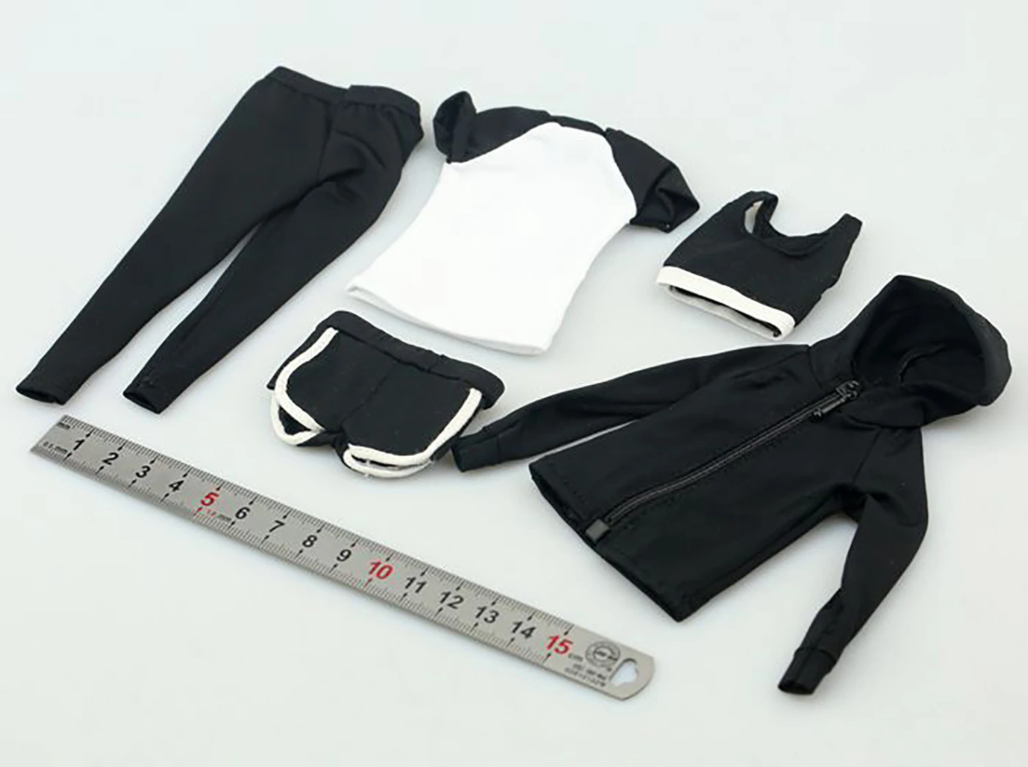 

1/6 FA007 Yoga Fitness Slim Clothing Suit Model Fit 12'' Female Action Figure