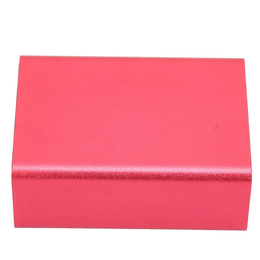 23*44*60mm Aluminum Box Frosted Red Aluminum Circuit Board Instrument Box Electronic Project Enclosure Case DIY Projects