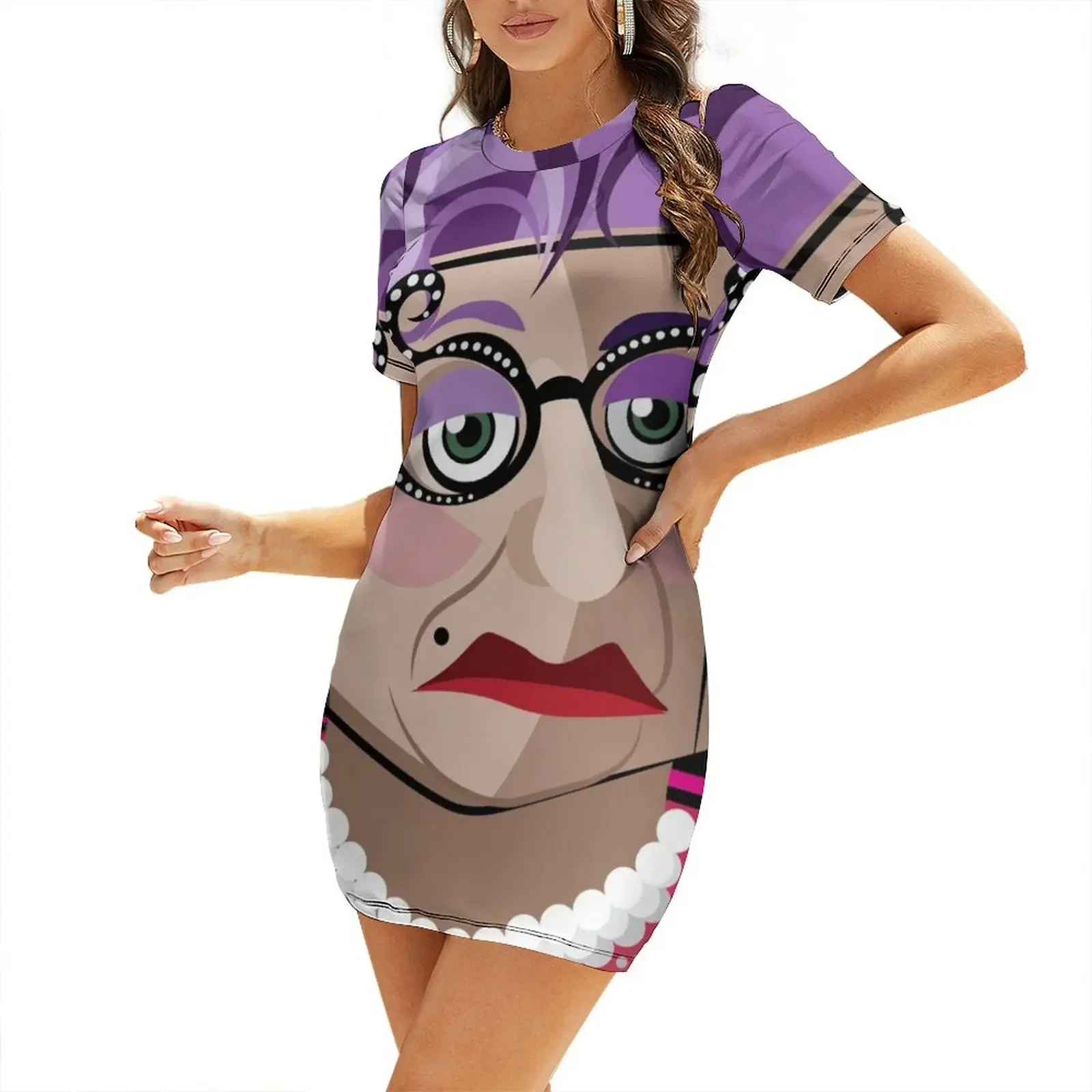 

Edna, the Dame Short-Sleeved Dress dress for women Female dress dresses for prom Long woman