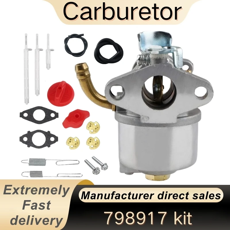 Carburetor for Briggs Stratton 798917 695727 790558 791292 791953 794587 Snow Blower Carb