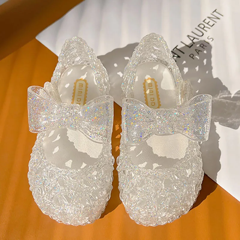 Baby Jelly Sandals Casual Breathable Hollow Out Beach Shoes PVC Summer Toddler Kids Shoes Children Sandals Girls