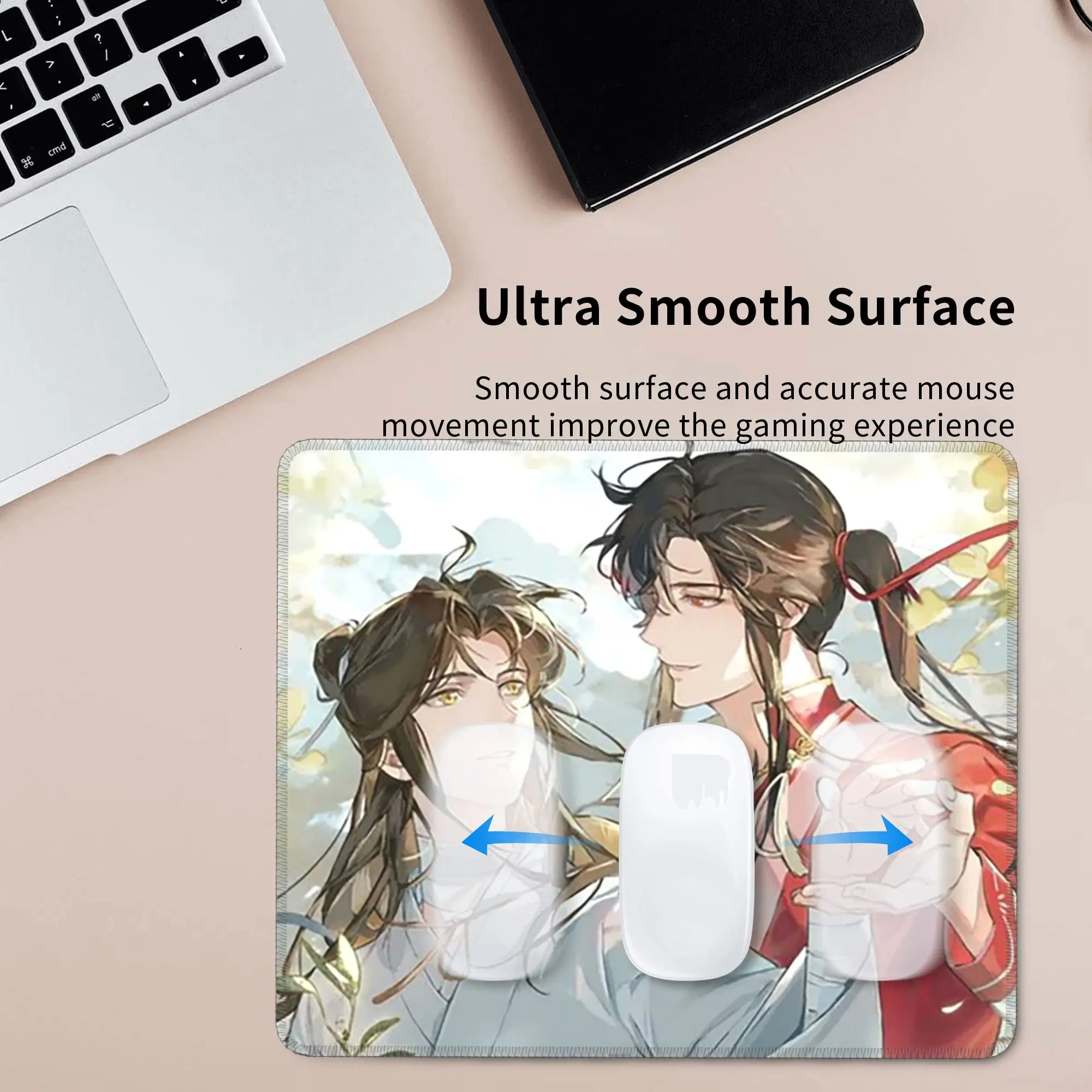 Heaven's Official Blessing Anime Mouse Pad Computer Keyboard Mouse Mat Gamer PC Laptop Desk Mat Office Accessories Table Mats