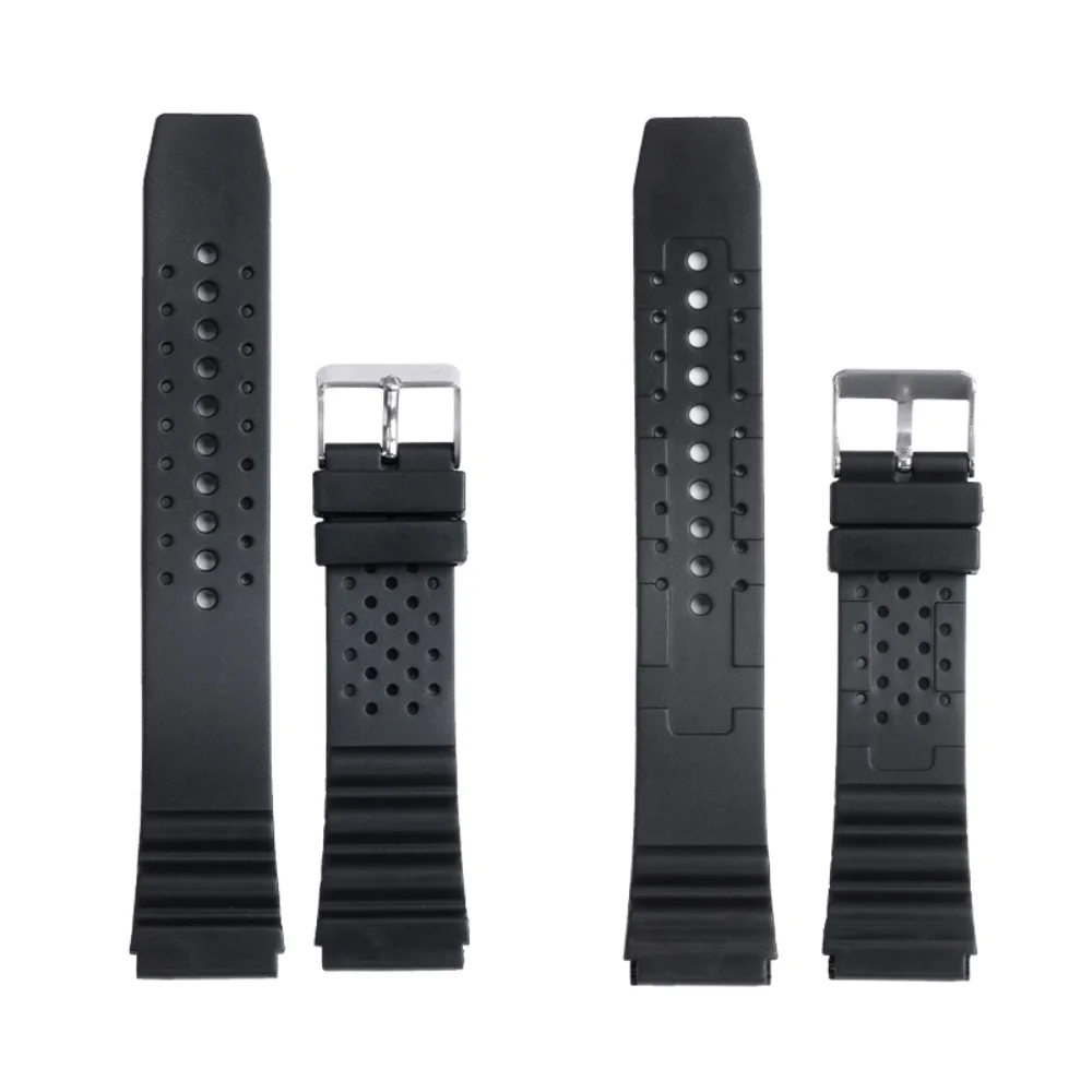 18mm 20mm 22mm Silikonarmband für Casio-Uhren, Gummibänder als Ersatz für Armbanduhren, Armbänder für elektronische Sportuhren, Armbandgürtel – Detail 5