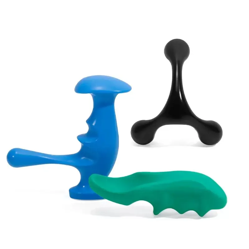 

Manual Thumb Trigger Point Massager - Portable Finger Pressure Full Body Foot Back Deep Relax Tools