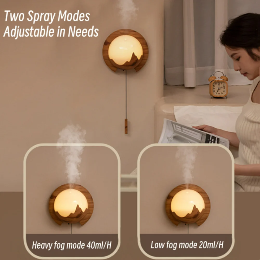 Wall Mounted  Diffuser USB  Remote Control Aromatherapy Lamp Essential Oil Diffuser  Fragrance Air Humidifier