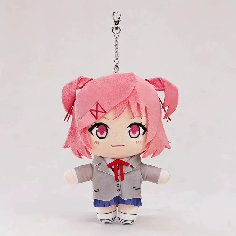 Doki Doki Literature Club Plush Dolls Monika Natsuki Yuri Sayori Anime Merchandise Stuffed Figures Holiday Gifts Toys view 3