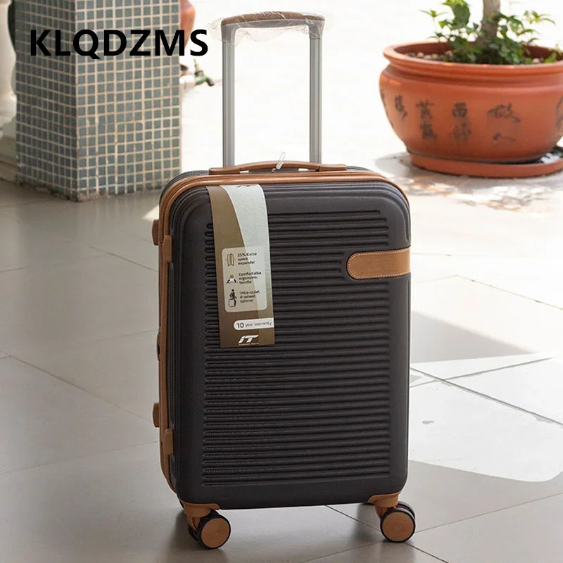 KLQDZMS PC Luggage 28 Inches Large Capacity Trolley Case 20 