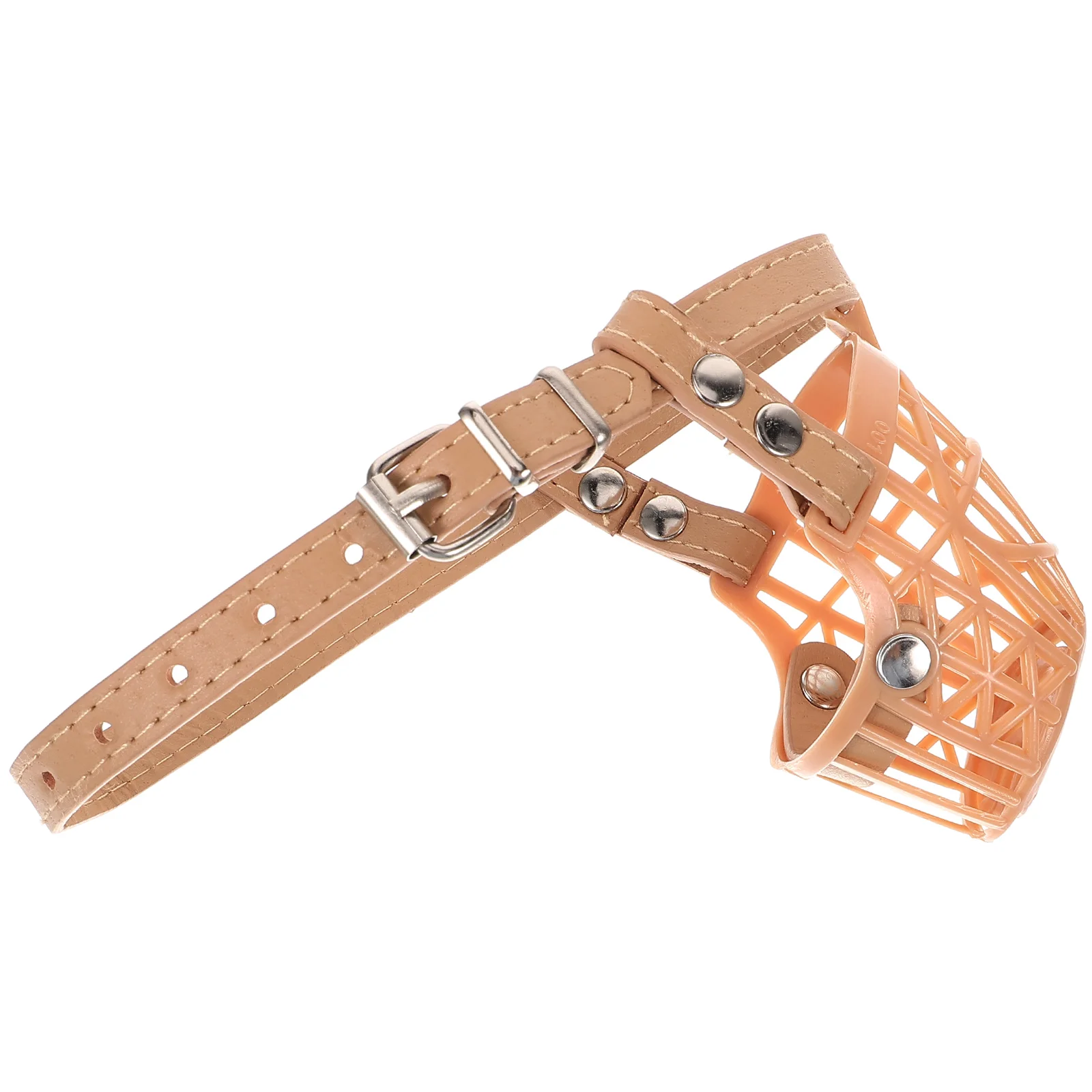 

Dog Muzzle Anti-Barking Anti-Biting Basket Type Adjustable Pet Training Muzzle For Small Dogs Xs Size Comfortable Fit