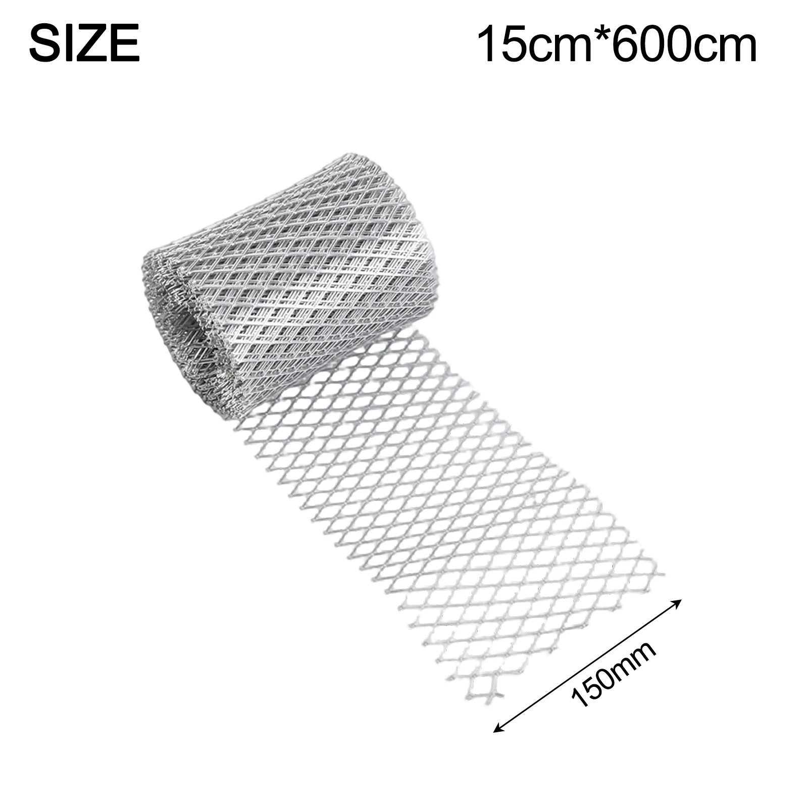 Roof Gutter Protective Cover 6M Aluminum with Anti Clogging Leaf Screen Design for Residential and Commercial Downpipe Safety