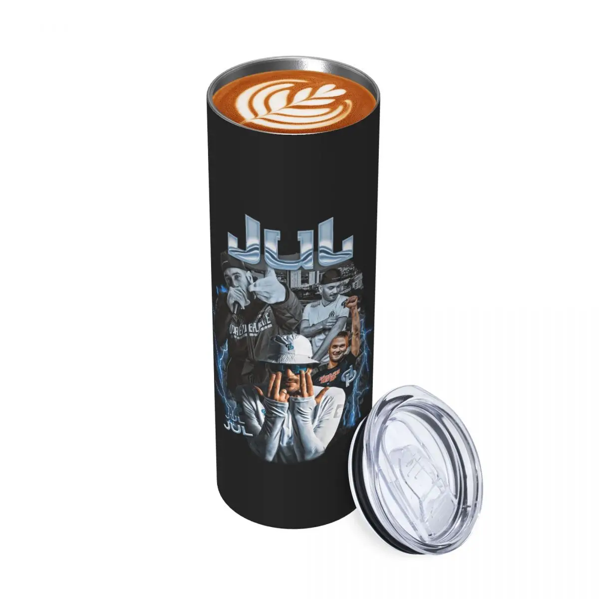 

Jul Bootleg Stainless Steel Tumbler Vacuum Insulated Mug Thermal Cold Cup Straws With Lid 20oz