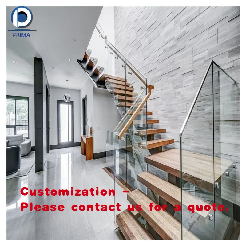 

Современная лестница из нержавеющей стали с прочной каркасной конструкцией и безопасными металлическими перилами.