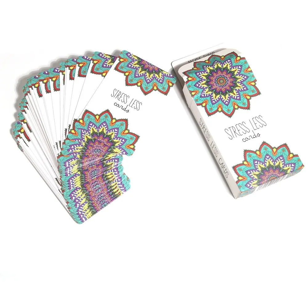 بطاقات Sunny Present Less، تساعد على تخفيف التوتر والقلق، مثالية لهدايا عيد الميلاد وعيد الشكر #5