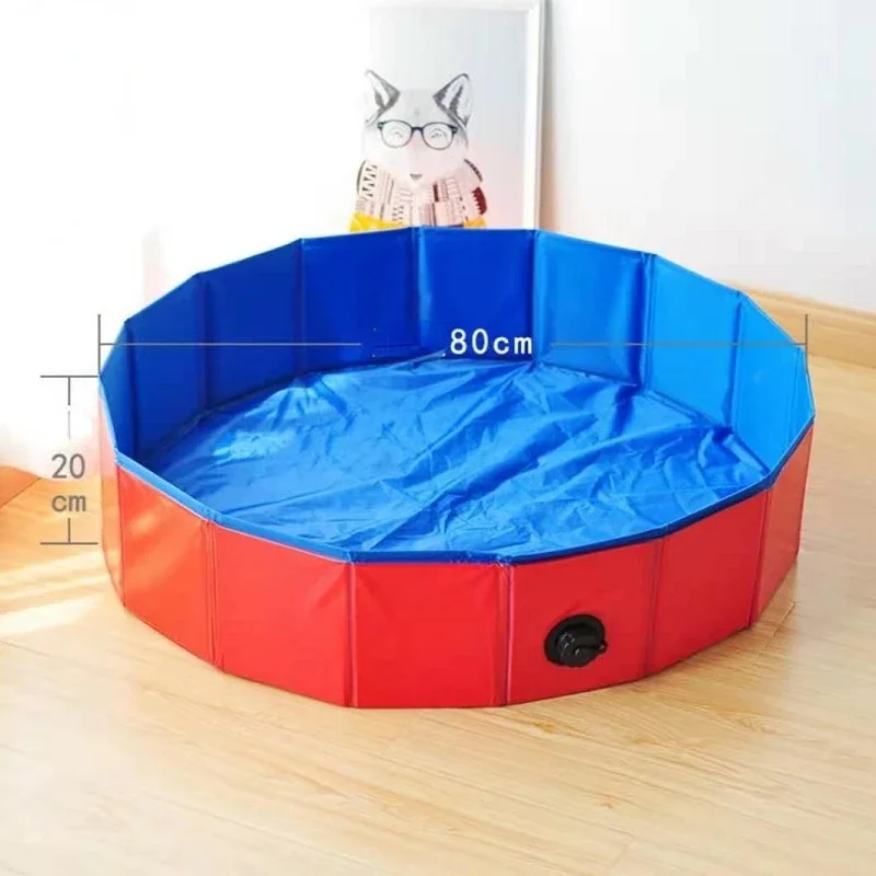 Round Oxford Cloth Bathtub Water Toy Inflatable Foldable Sand Table Tray Children's Magic Sand Table Swimming Pool