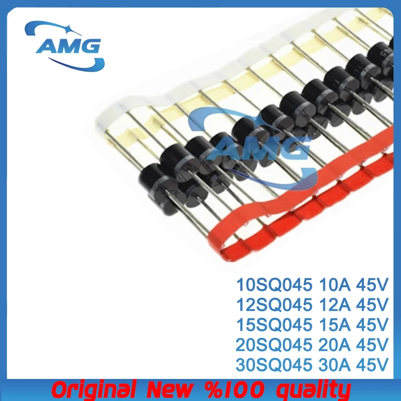 20PCS  HXY Schottky Diode 15SQ045 15A 45V 20SQ045 20A 45V 12SQ045 12A 45V 30SQ045 30A 45V 10SQ045 10A 45V package R-6
