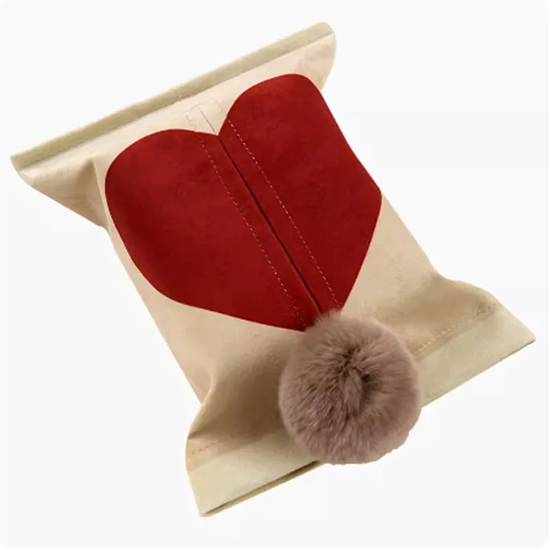 和風ベージュティッシュボックス,ペーパーホルダー,ナプキンディスペンサー,ベルベット,フェイシャル,豪華なハンドペイント,ゴメ装飾,わびさび