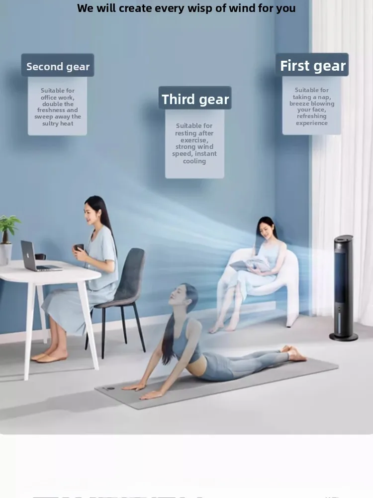 Midea air conditioning fan cooling machine cooling household air conditioning small mobile water cooling fan 2025 new model220V