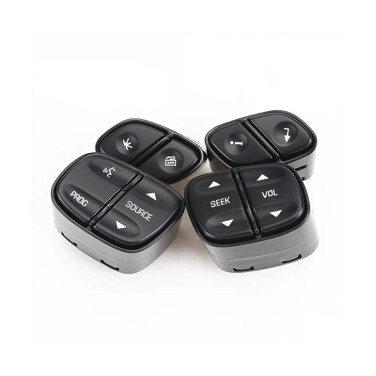 Car Steering Wheel Switch Control Buttons for Chevy Silverado 1500 GMC Yukon US 21997738 21997739 1999442 1999443