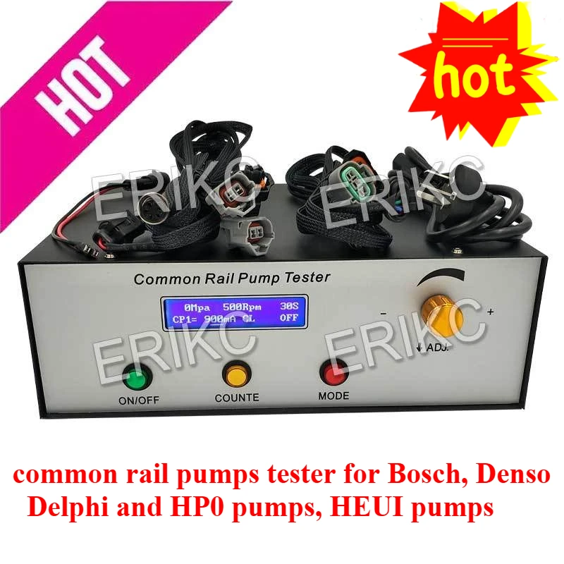 CRP850 Common Rail Diesel Pump Tester Injector Test Machine For Bosch Denso Delphi Common Rail HP0 Pump HEUI Pump Tool E1024143
