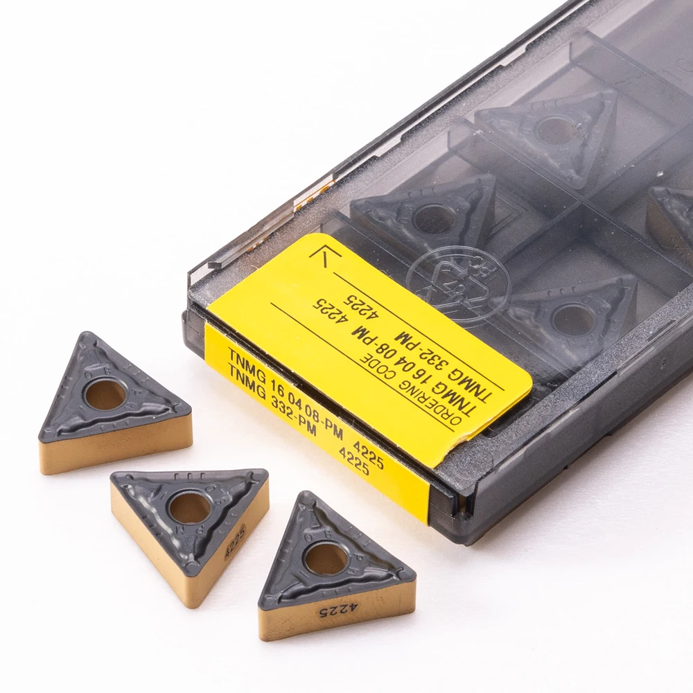 TNMG160404 TNMG160408 PM4225 High Hardness Carbide Insert Hardened Steel Cutting Tool Milling Blade TNMG 160404 160408 PM 4225