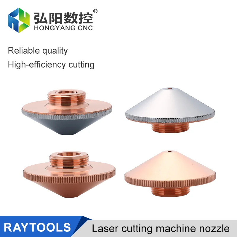 

Raytools fiber laser cutting nozzles, single/double-layer D32mm M14 copper nozzles, can be used in fiber cutting machines